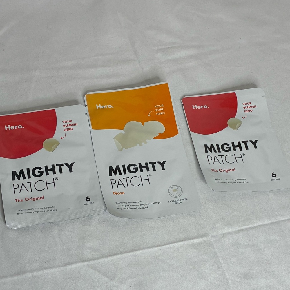 🐼 3/$25 NWT Hero Mighty Patch 3 Pack Set